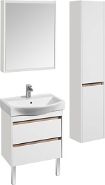 Акватон Зеркальный шкаф Нортон 65 белый – фотография-3